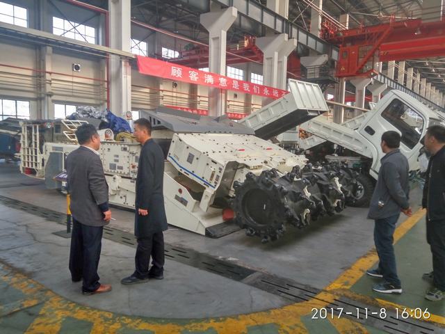 掘進公司實地考察合作單位夯實“鐵軍”保障關