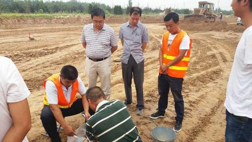 澄合分公司第十五項目部G242大荔縣過境段公路項目建設紀實