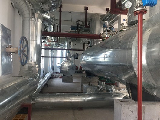 設計施工攜手并進 蒲白局職工住宅小區如期供暖