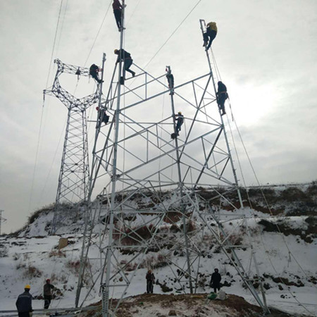 機電安裝公司提前完成承建的富平生態水泥110KV輸電線路搶修工程