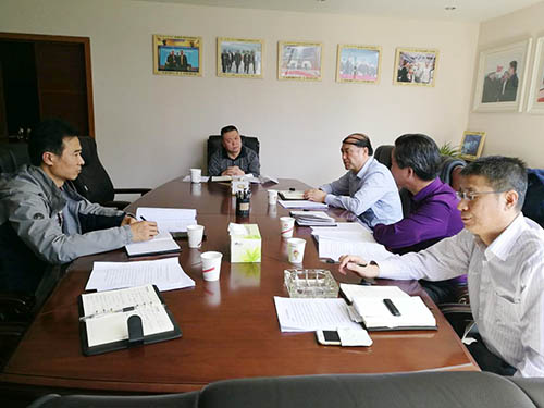 寧興剛主持召開項目評估分析會