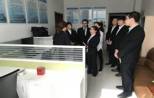 洗選煤運營公司赴神華鐵路榆林分公司檔案室參觀學習