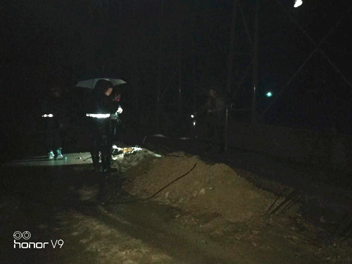 天工公司土建十部迎戰風雨力保牛家梁鐵路集運站工程進度