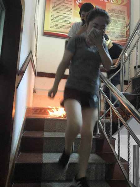 陜煤建設川耀公司開展消防模擬演練培訓