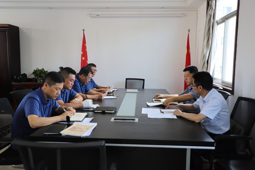 王寧旁聽督導(dǎo)漢中分公司黨總支中心組理論學(xué)習(xí)