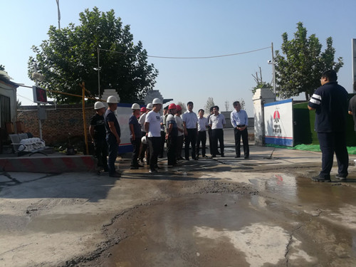 陜煤建設(shè)天工公司清源小區(qū)項目迎來蒲城縣縣長一行檢查