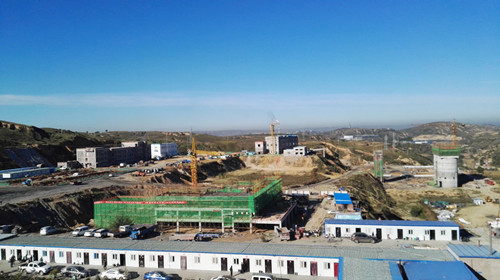 陜煤建設天工公司土建一部沙梁礦搶抓進度項目建設完美逆襲
