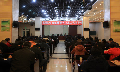 建設集團、陜南公司召開2018年度財務決算工作布置會