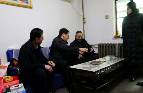 司正林走訪慰問澄合分公司困難職工
