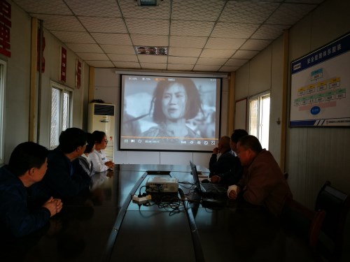 陜煤建設天工公司積極開展清明祭英烈活動