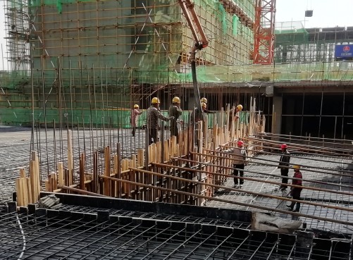 陜煤建設渭南分公司第五項目部與時間賽跑加速推進工程建設