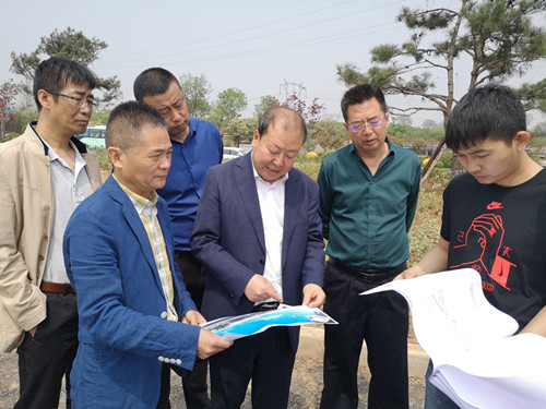 銅川市交通運輸局局長路學敏蒞臨川耀PPP項目檢查指導工作