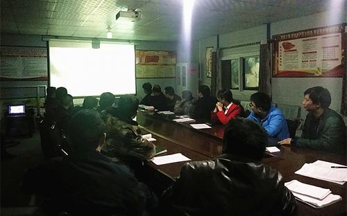 陜煤建設礦建二公司節日期間正風肅紀不懈怠