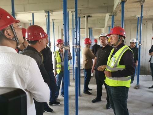 陜煤建設銅煤公司參加銅川市建筑施工企業現場觀摩學習會