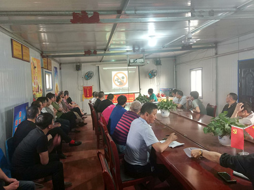 陜煤建設礦建三公司曹家灘項目部“三重奏”助推安全月