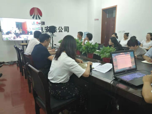 陜煤建設機電安裝公司：安全生產經營月例會有亮點