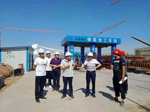 楊讓順深入榆北小保當(dāng)、曹家灘施工現(xiàn)場檢查指導(dǎo)工作