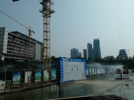 陜煤建設天工公司前沿施工“環保”在行動