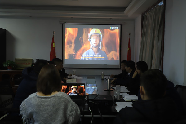 陜煤建設漢中分公司“119”消防安全主題宣傳日氛圍濃厚