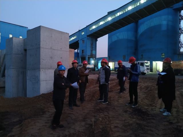 陜煤建設洗選煤運營公司安裝第三項目部：“百日安全”我們在行動