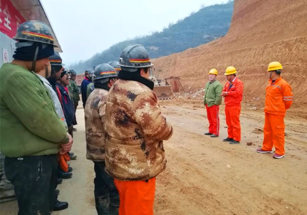 陜煤建設礦建三公司崔木項目部：精準發力 打好冬季安全生產攻堅戰