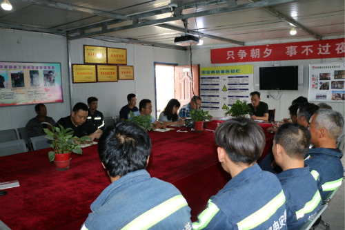 陜煤建設機電安裝公司堅持“四訪四心”全力做好歲末年初信訪維穩工作