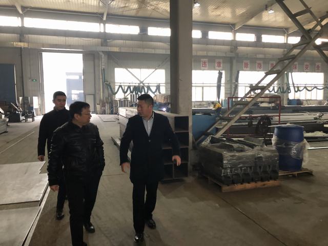 陜煤建設洗選煤運營公司赴申威德機械設備有限公司進行實地考察