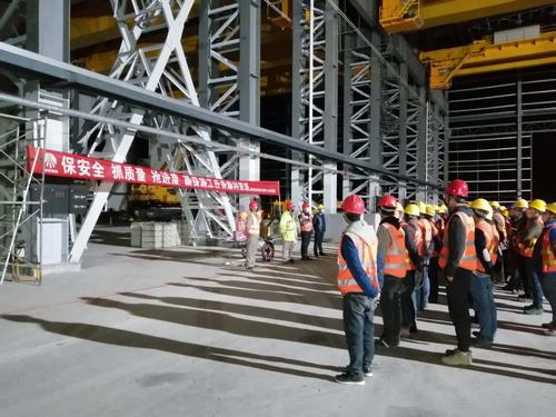 陜煤建設銅煤公司第十六項目部復工復產慰問暖人心