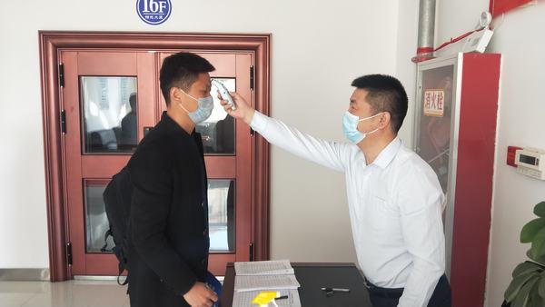 榆林公司堅持抗“疫”不松勁兒 有效助力復工復產