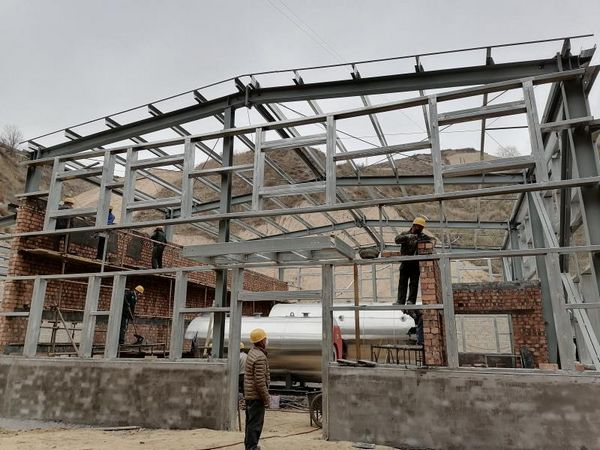 天工公司安裝三部永興煤礦地面土建及安裝工程生產(chǎn)不誤時(shí)