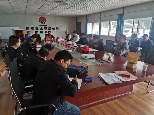 陜煤建設銅煤公司承建的金地華府3#、4#、5#、6#樓主體工程順利通過驗收