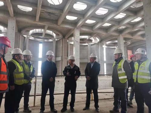 榆林化學公司董事長宋世杰蒞臨陜煤建設銅煤公司第十六項目部檢查指導工作