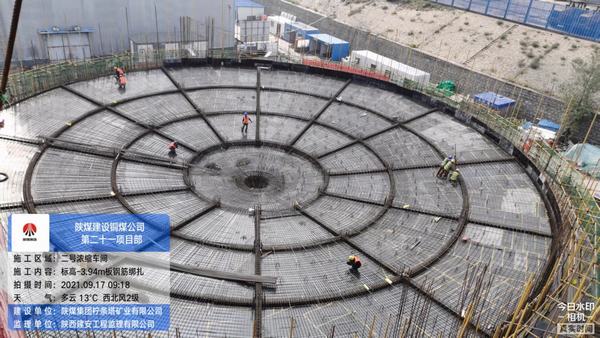 陜煤建設銅煤公司基層項目部員工堅守崗位不放松  施工會戰創佳績