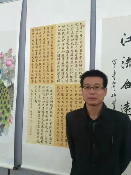 陜煤建設礦建二公司車村項目部職工書法作品入選陜西省第七屆書法篆刻臨作展