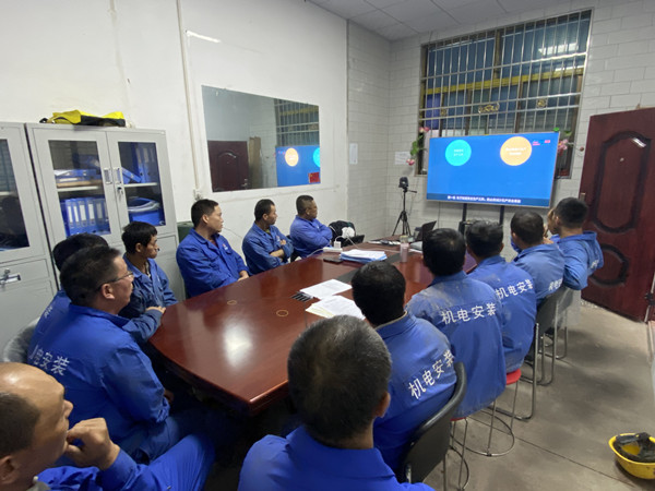 陜煤建設(shè)機電安裝公司全力以赴保安全，促生產(chǎn)