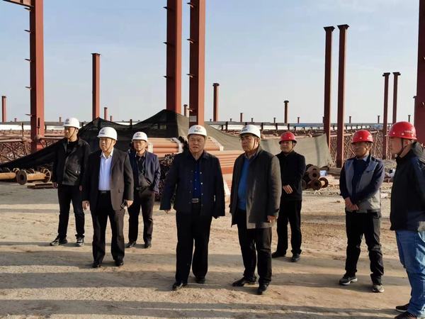 寧興剛、王寧一行深入陜煤建設澄合分公司南京金龍項目檢查指導工作