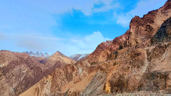 祁連山的風，不小心打翻了春的調色板