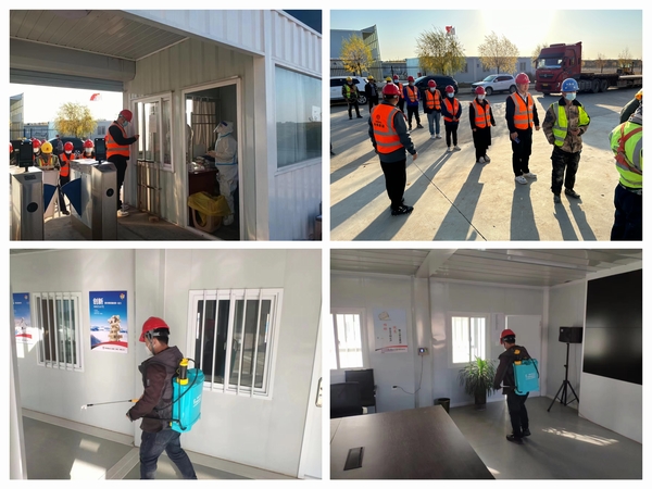 陜煤建設直屬第七項目部：防疫不放松 建設不停步