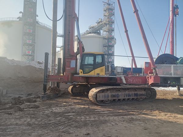 陜煤建設銅煤公司基層項目部寒冬不打烊，施工建設大干正酣