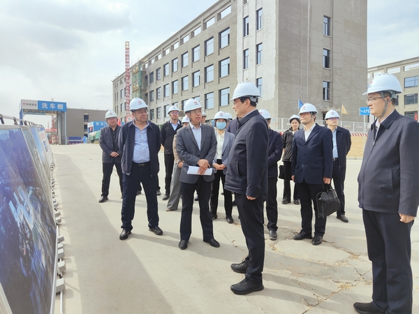 榆林市委書記張曉光一行蒞臨榆林市委黨校新校區(qū)建設(shè)項目調(diào)研指導工作