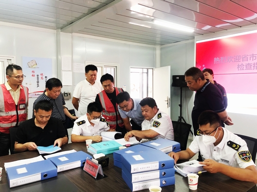 陜西省治欠辦核查組蒞臨中共榆林市委黨校（新校區(qū)）建設(shè)項(xiàng)目督導(dǎo)檢查工作