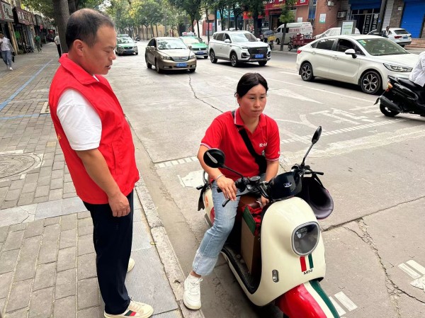 陜煤建設機電安裝公司：交通文明勸導，我們在“路”上