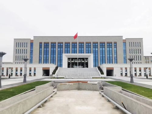 中共榆林市委黨校新校區建設項目工地掠影