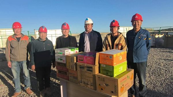 陜煤建設天工公司：心系一線員工，送關懷鼓干勁