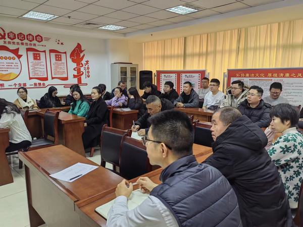 陜煤建設(shè)煤礦運(yùn)營服務(wù)分公司：開展節(jié)前廉潔提醒 筑牢廉潔“防火墻”