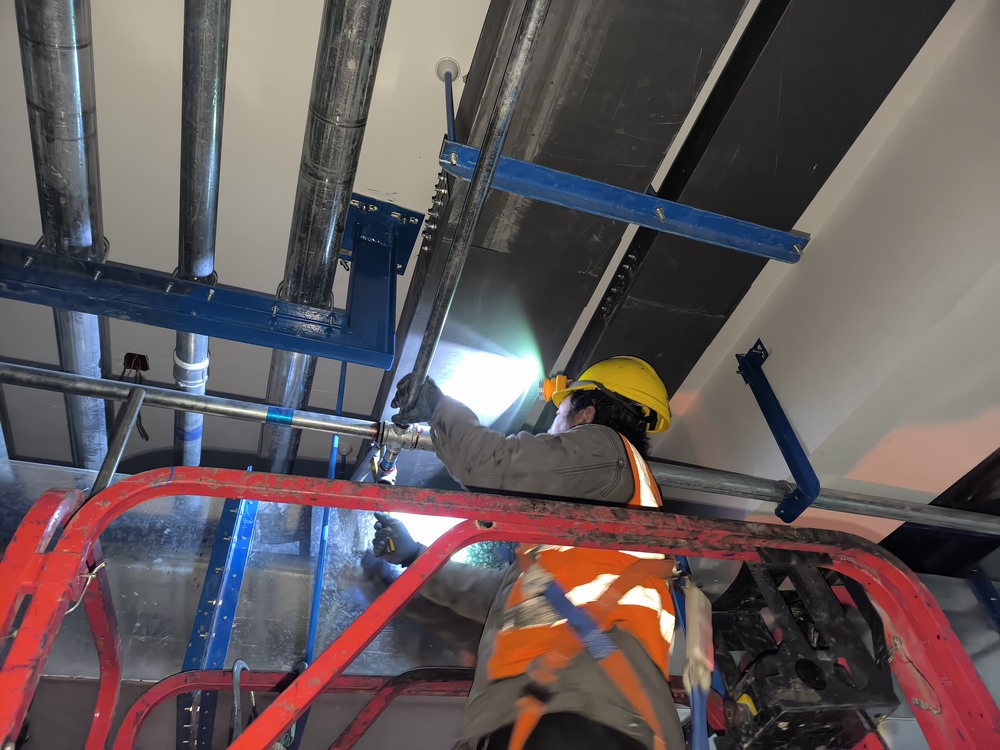 陜煤建設銅煤公司：檸條塔公寓樓項目 消防內裝雙線攻堅穩步推進