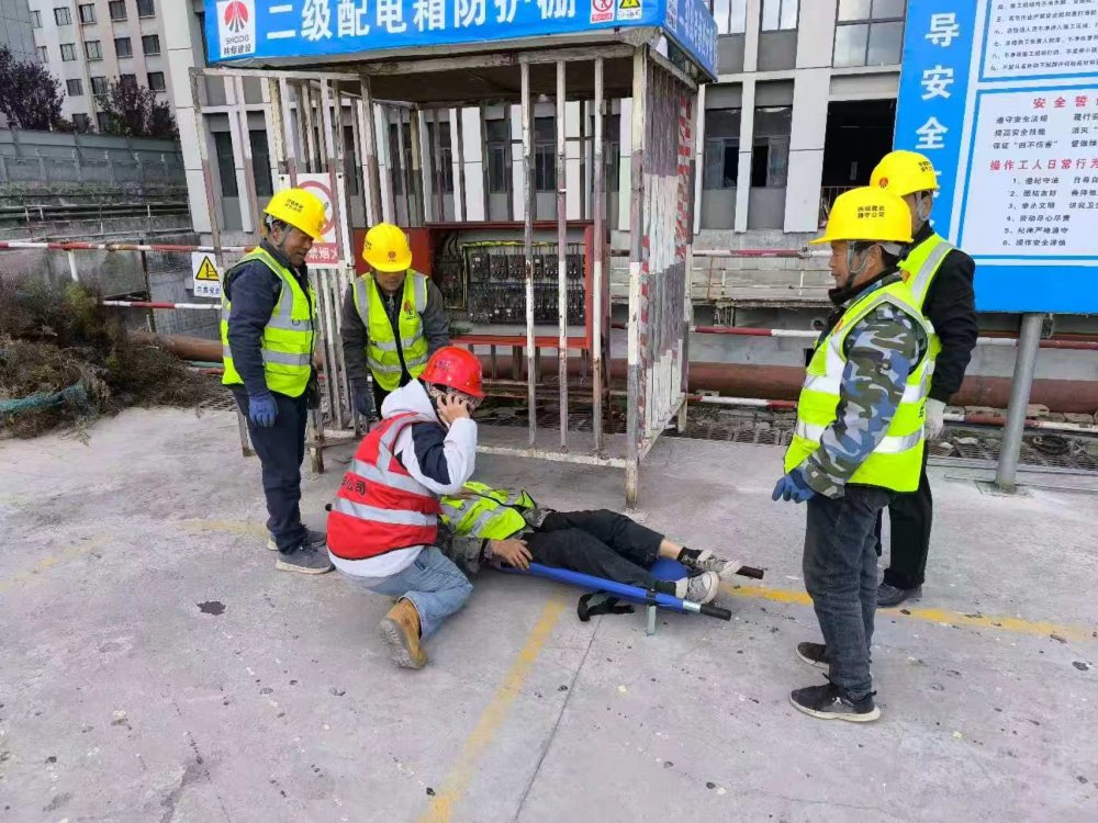 陜煤建設綠宇公司：實戰演練淬尖兵 多維防控筑平安