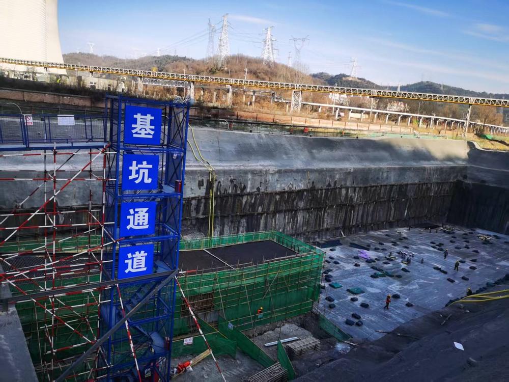 陜煤建設直屬第二項目部店頭電廠二期項目全力沖刺冬季施工任務