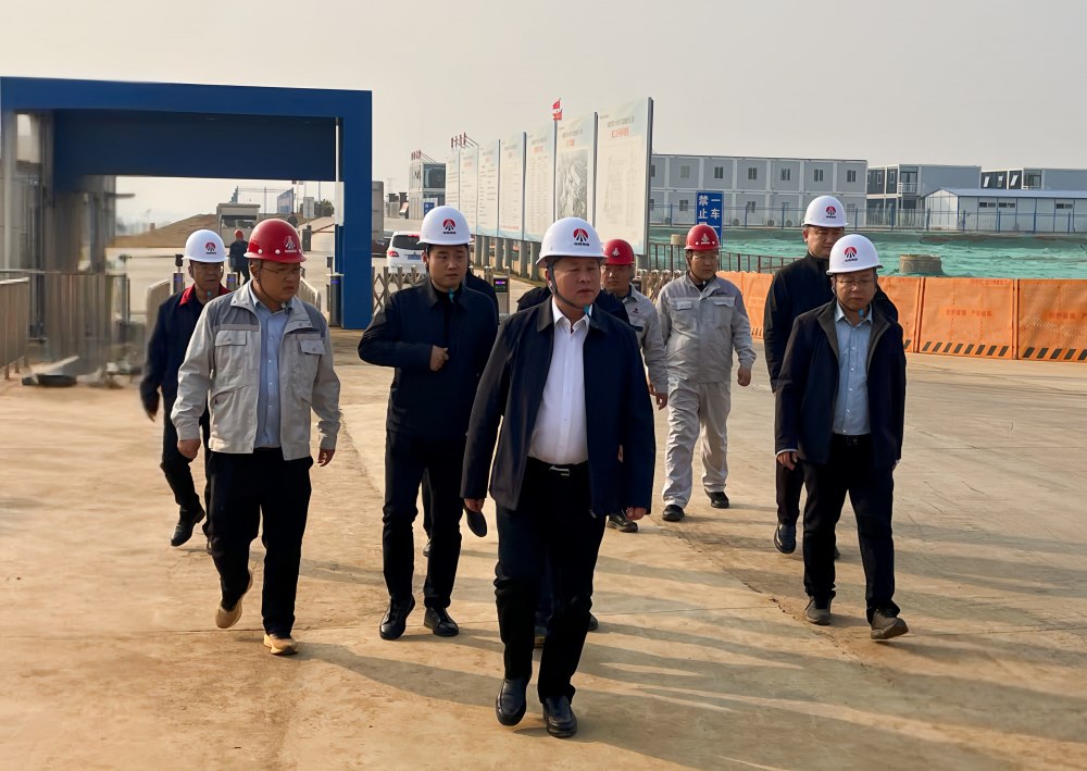 趙敬凱深入陜煤建設(shè)天工公司基層項目檢查指導(dǎo)工作